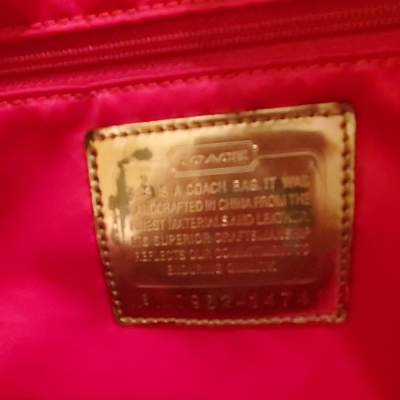 Coach Poppy Glam Bella Large Tote - Picture 3 of 8